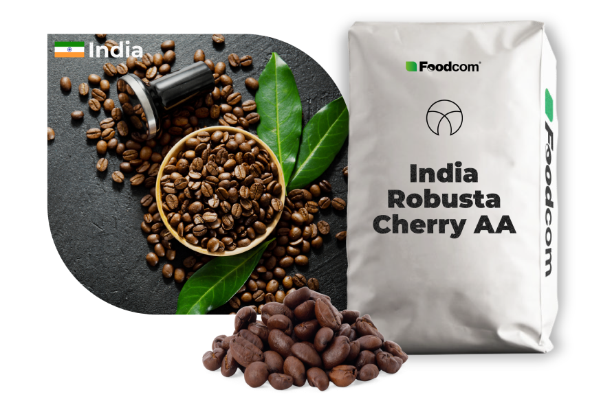 India Robusta Cherry AA India Robusta Cherry AA