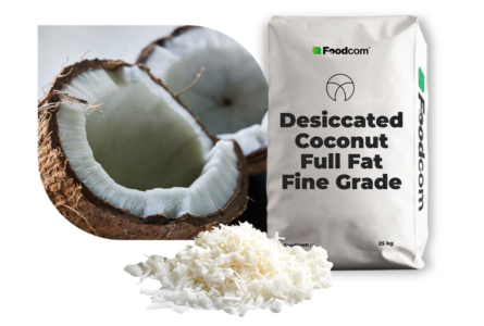 Wiórki kokosowe pełnotłuste (fine, drobne)