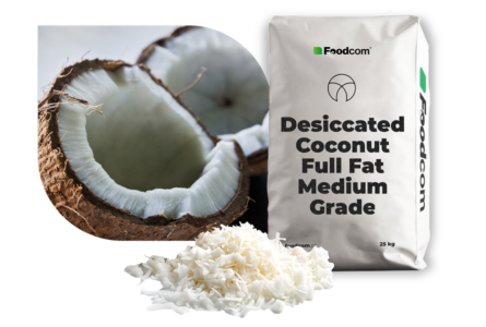 Wiórki kokosowe pełnotłuste (Medium)