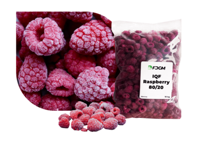 IQF Raspberry 80/20 (1 Pallet, 640kg)