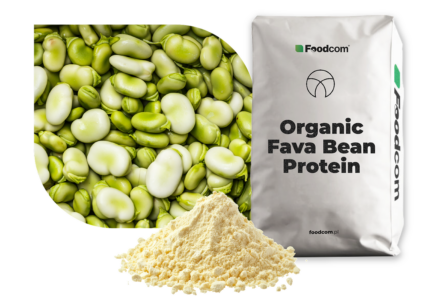 Organic Fava Bean Protein (Sample, 500g)