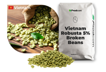 Vietnam Robusta 5% broken beans (Sample 200g)